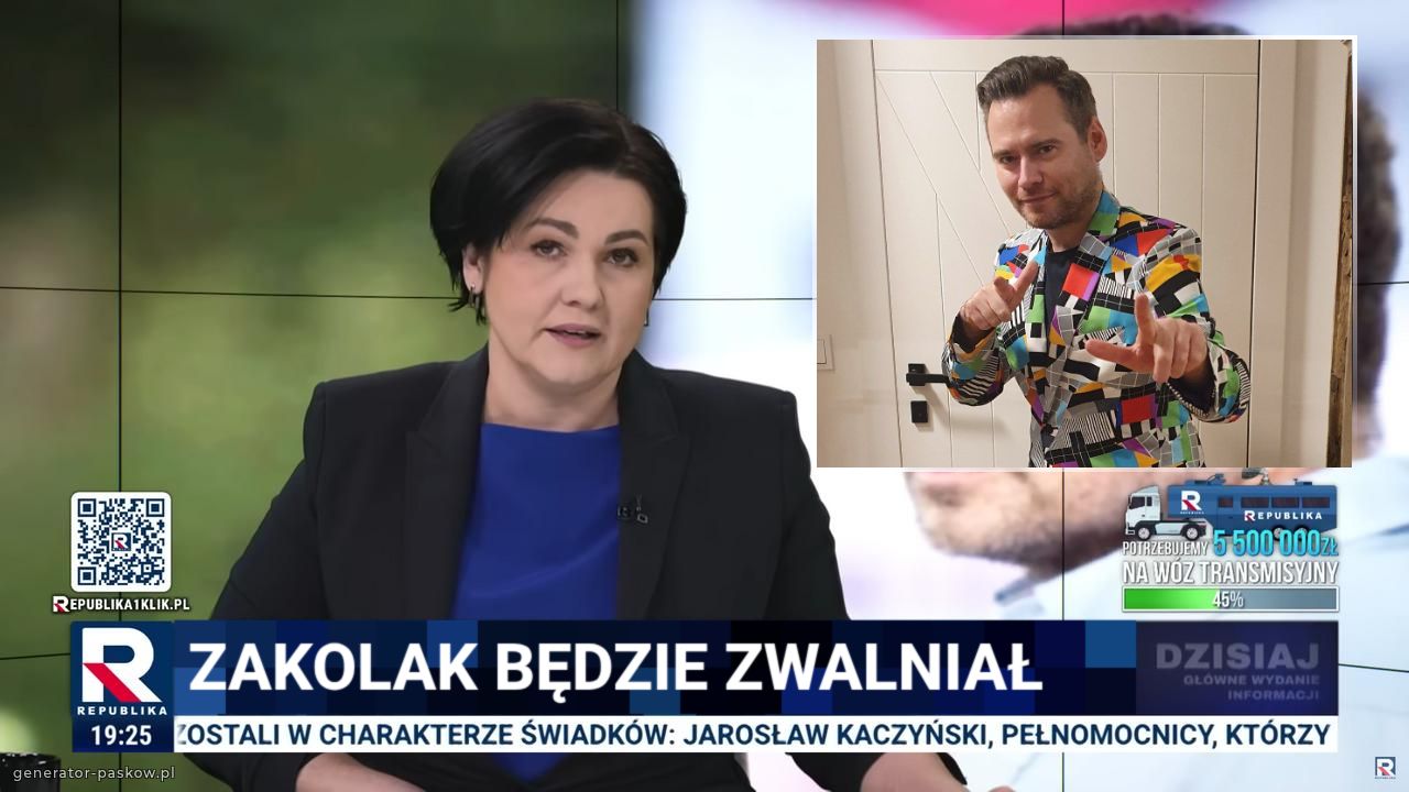 ZAKOLAK BĘDZIE ZWALNIAŁ 