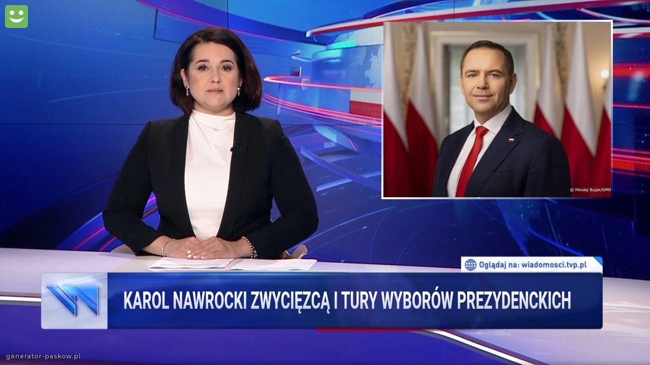 Karol Nawrocki zwycięzcą I Tury wyborów prezydenckich  
