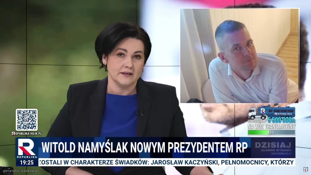 Witold Namyślak nowym prezydentem RP