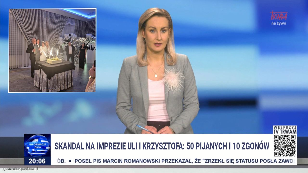 Skandal na imprezie uli i krzysztofa: 50 pijanych i 10 zgonów