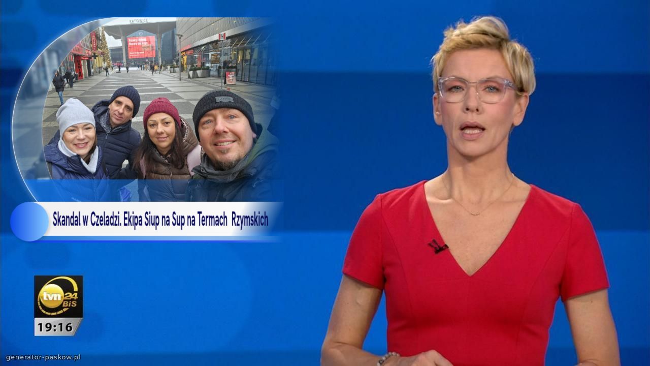Skandal w Czeladzi. Ekipa Siup na Sup na Termach  Rzymskich 