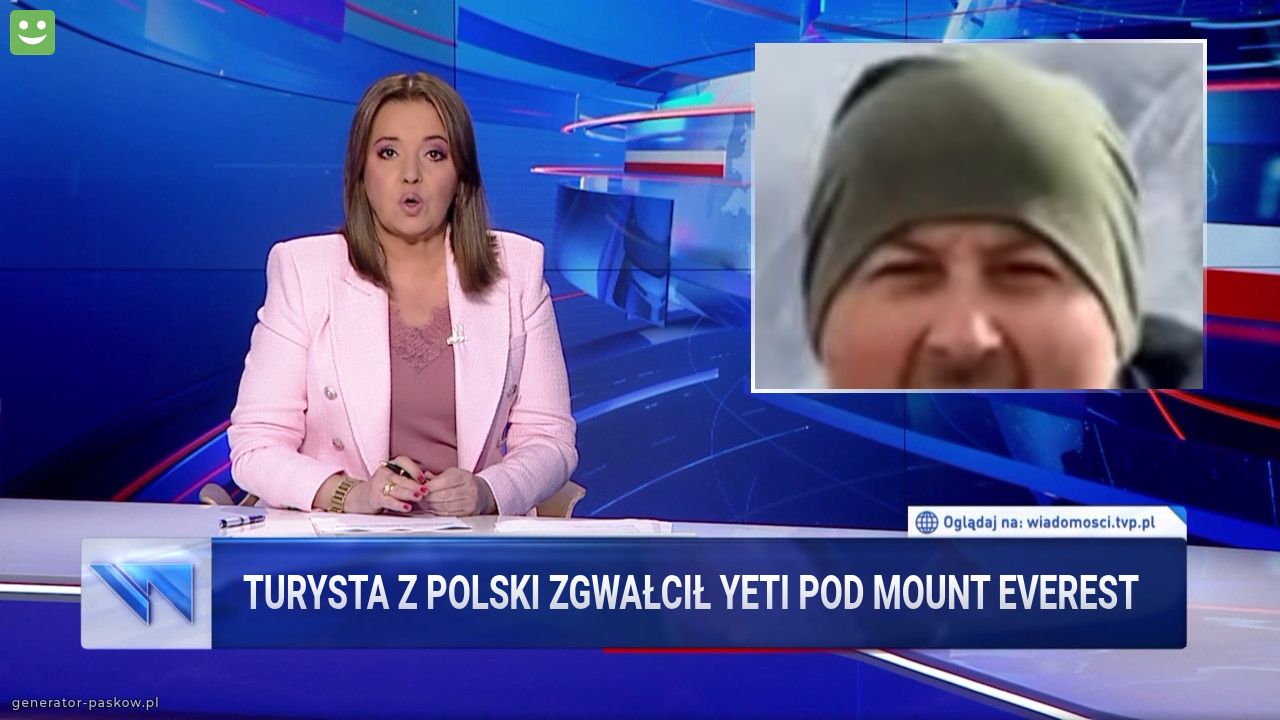 Turysta z Polski zgwałcił yeti pod Mount everest