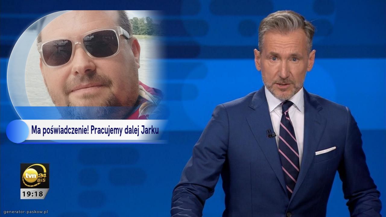 Ma poświadczenie! Pracujemy dalej Jarku 