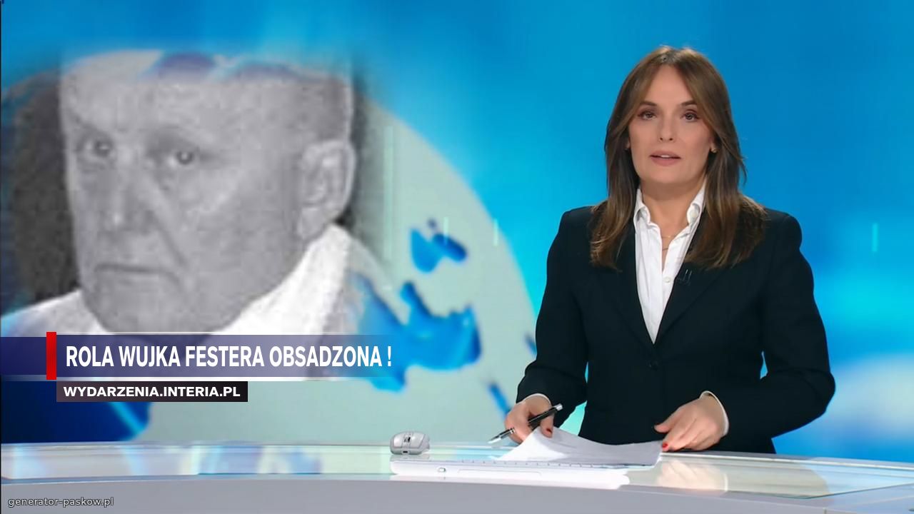 Rola wujka festera obsadzona !