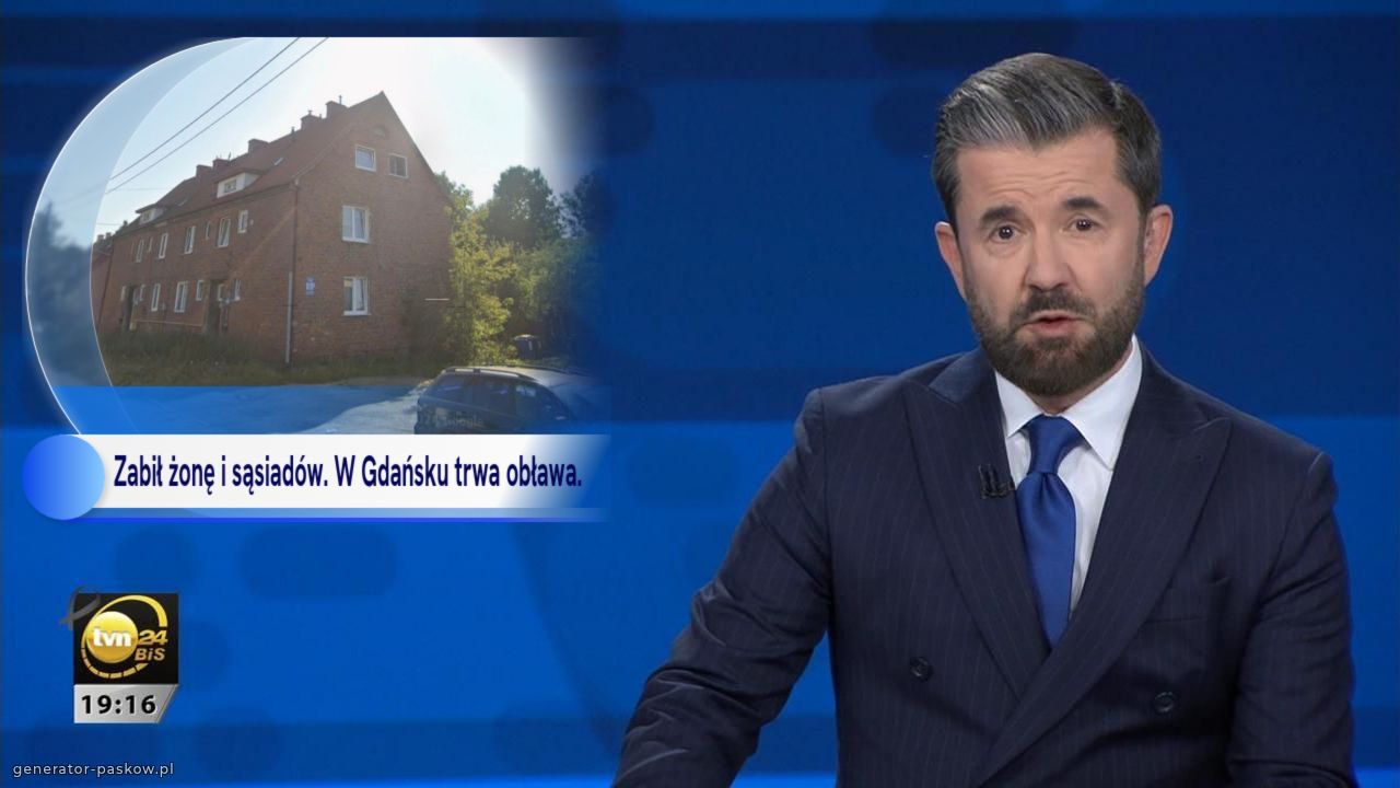 Zabił żonę i sąsiadów. W Gdańsku trwa obława.
