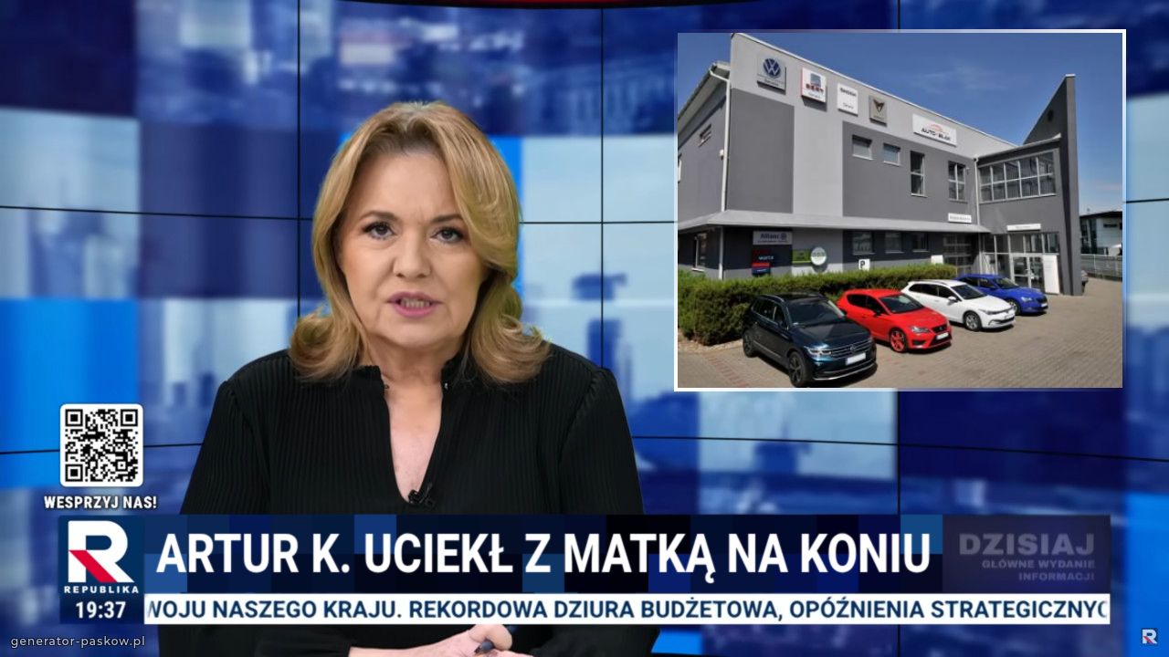 Artur k. uciekł z matką na koniu