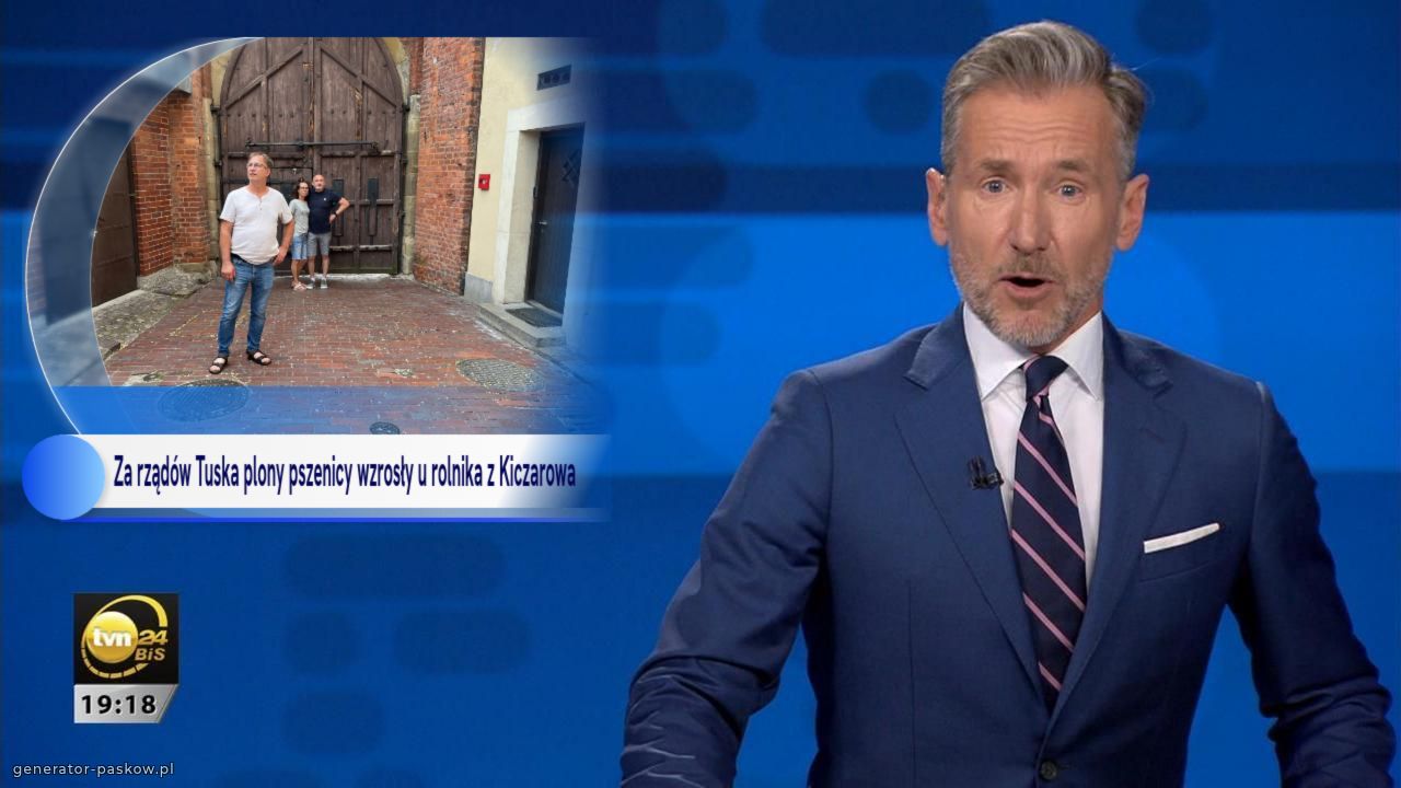 Za rządów Tuska plony pszenicy wzrosły u rolnika z Kiczarowa