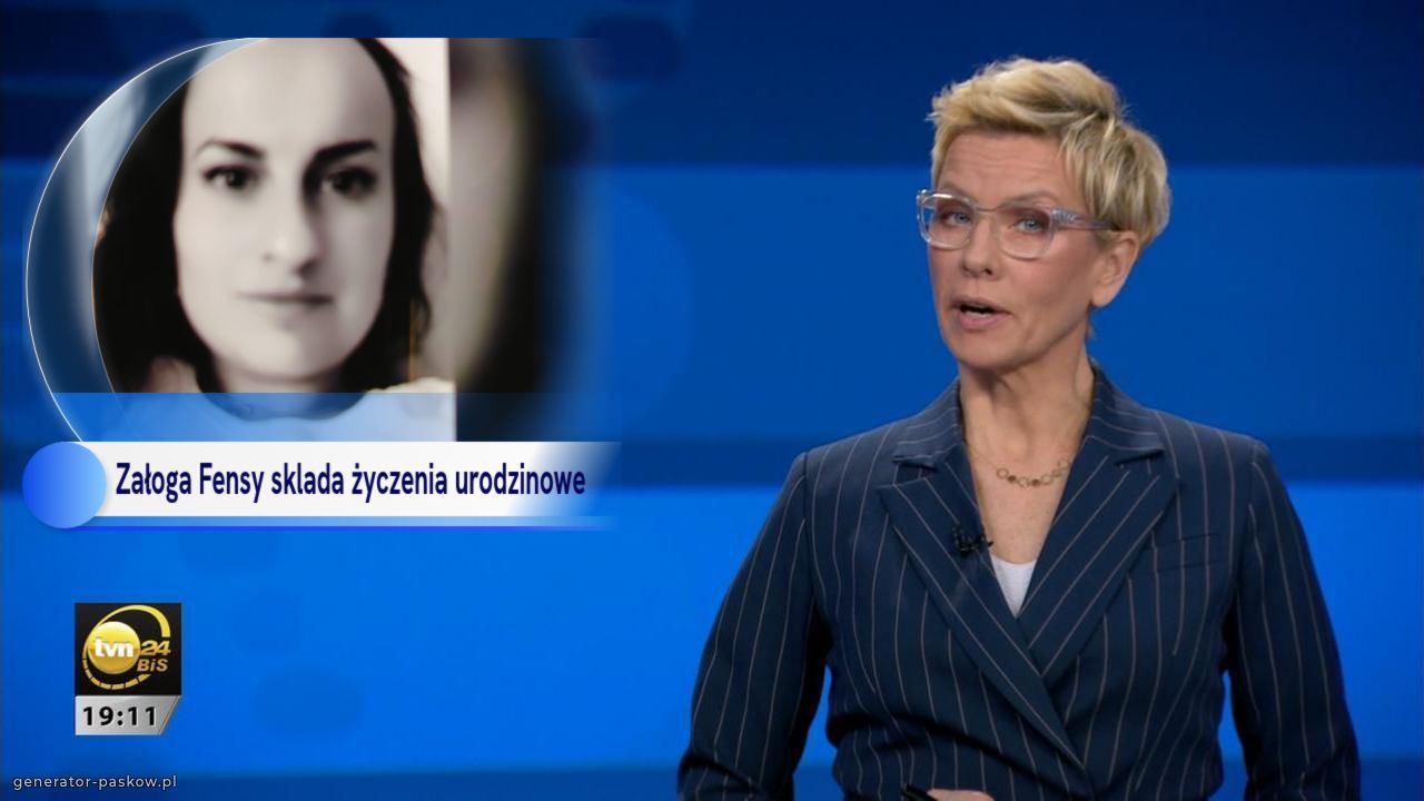 Załoga Fensy sklada życzenia urodzinowe 