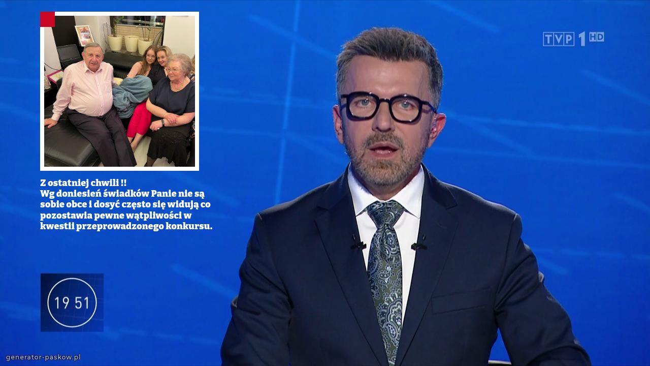 Z ostatniej chwili !! 
Wg doniesień świadków Panie nie są sobie obce i dosyć często się widują co pozostawia pewne wątpliwości w kwestii przeprowadzonego konkursu.