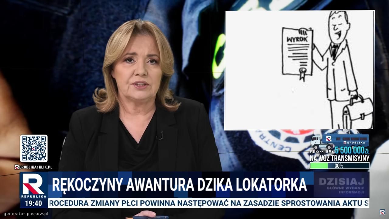 Rękoczyny awantura dzika lokatorka 