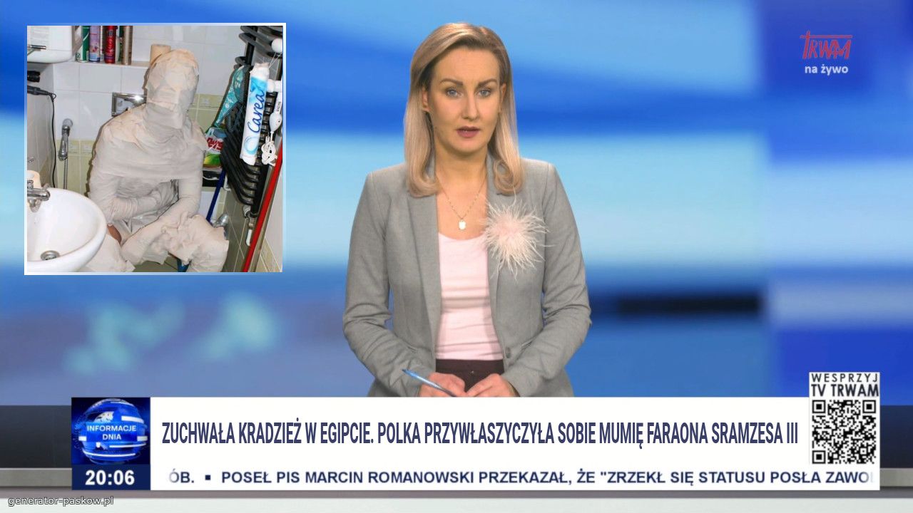 zuchwała kradzież w egipcie. Polka przywłaszyczyła sobie mumię faraona sramzesa III
