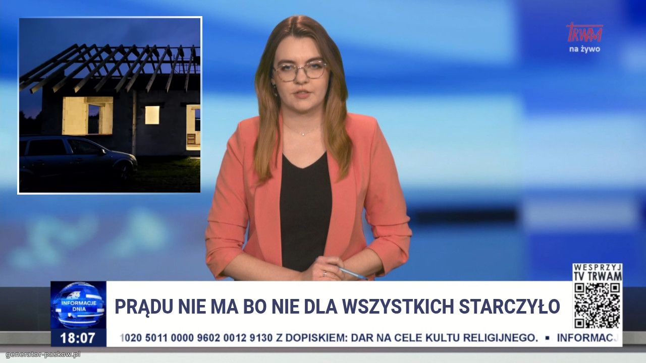 Prądu Nie ma bo Nie dla wszystkich starczyło 
