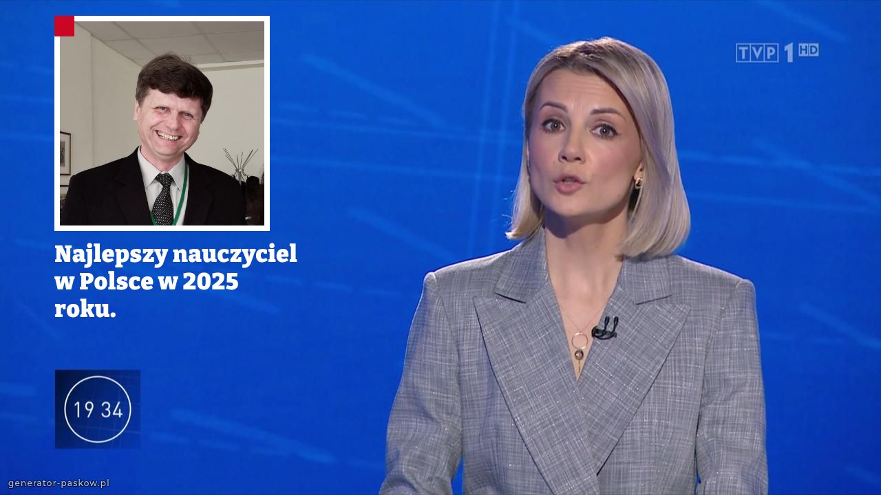 Najlepszy nauczyciel w Polsce w 2025 roku.