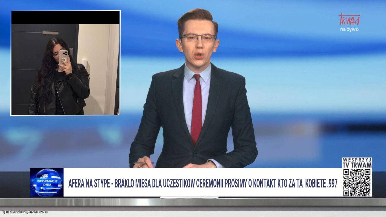 Afera na stype - braklo miesa dla uczestikow ceremonii prosimy o kontakt kto za ta  kobiete .997