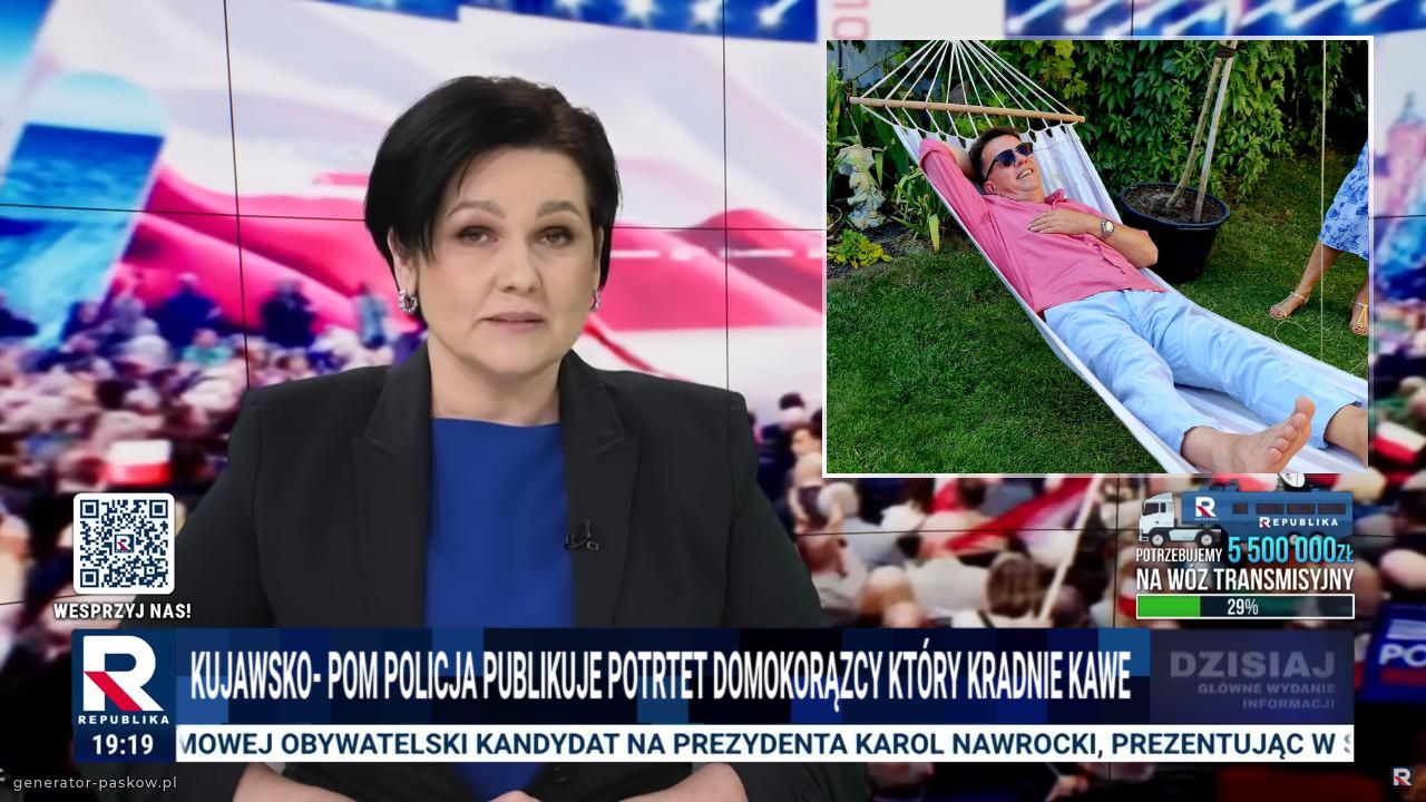 KUJAWSKO- POM POLICJA PUBLIKUJE POTRTET DOMOKORĄZCY KTÓRY KRADNIE KAWE 