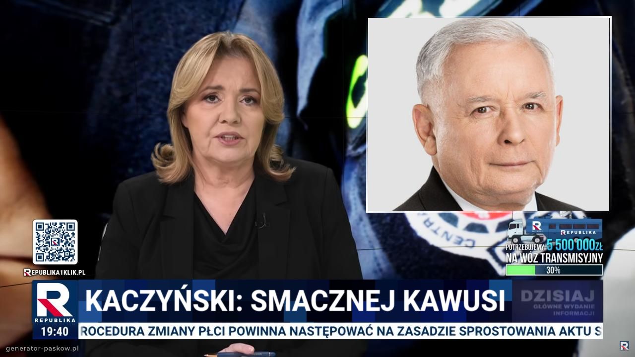 kaczyński: Smacznej Kawusi