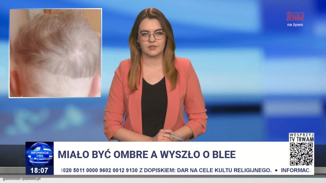 Miało być ombre a wyszło O blee
