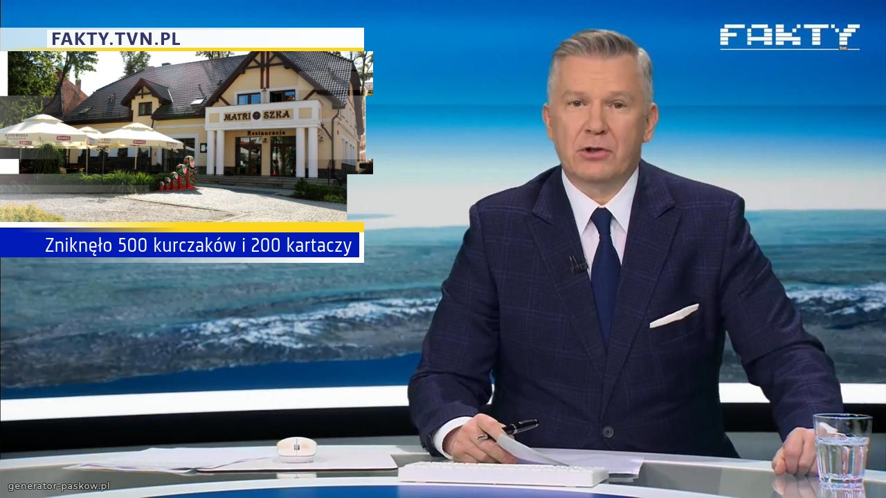 Zniknęło 500 kurczaków i 200 kartaczy