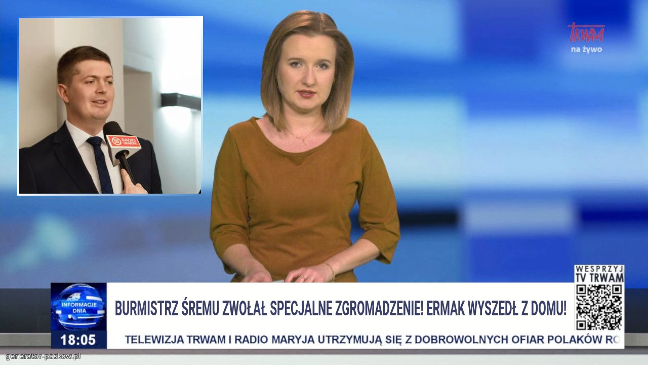 Burmistrz Śremu zwołał specjalne zgromadzenie! ERMak wyszedł z domu!