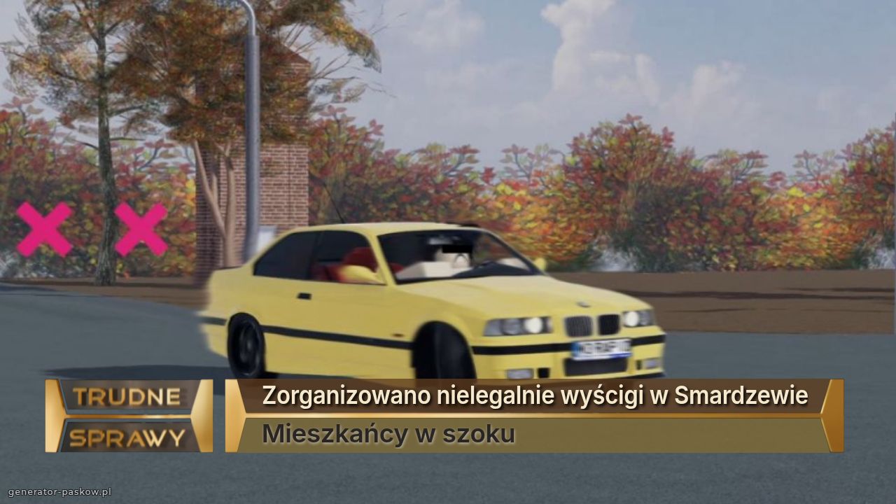 Zorganizowano nielegalnie wyścigi w Smardzewie
Mieszkańcy w szoku