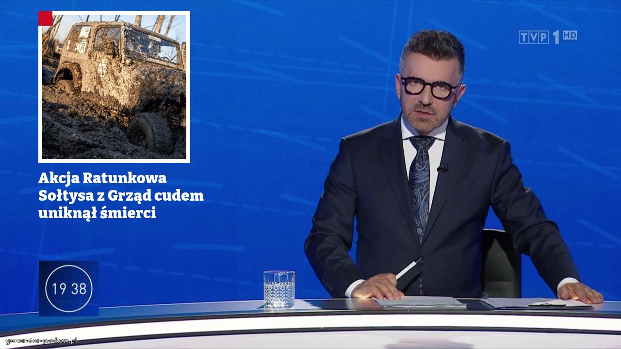 Akcja Ratunkowa  Sołtysa z Grząd cudem uniknął śmierci 
