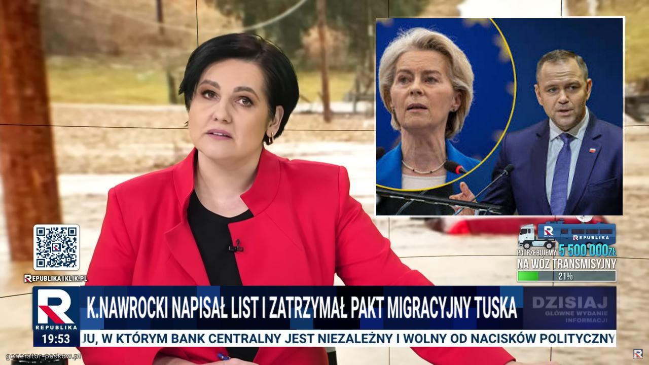 K.Nawrocki napisał list i zatrzymał pakt migracyjny tuska