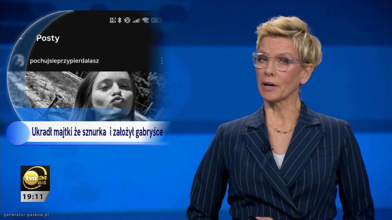 Ukradł majtki że sznurka  i założył gabryśce