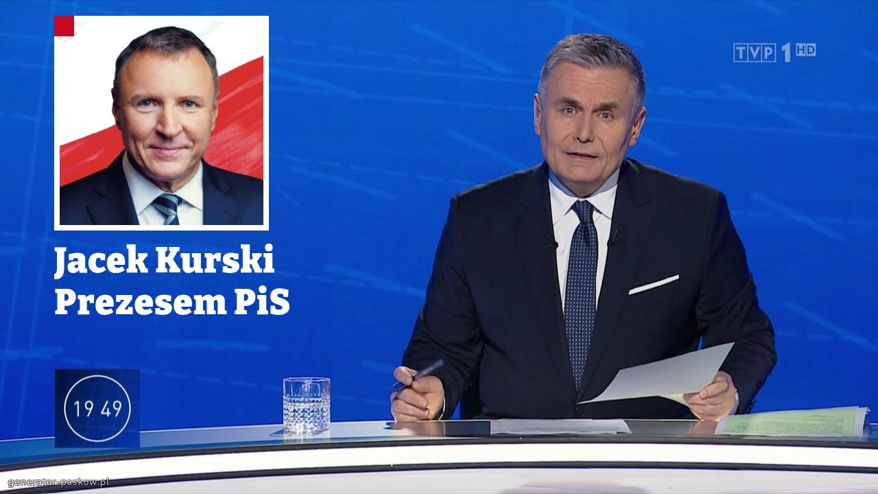 Jacek Kurski Prezesem PiS 