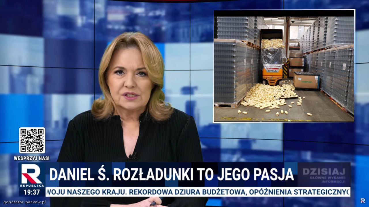 Daniel ś. Rozładunki to jego pasja