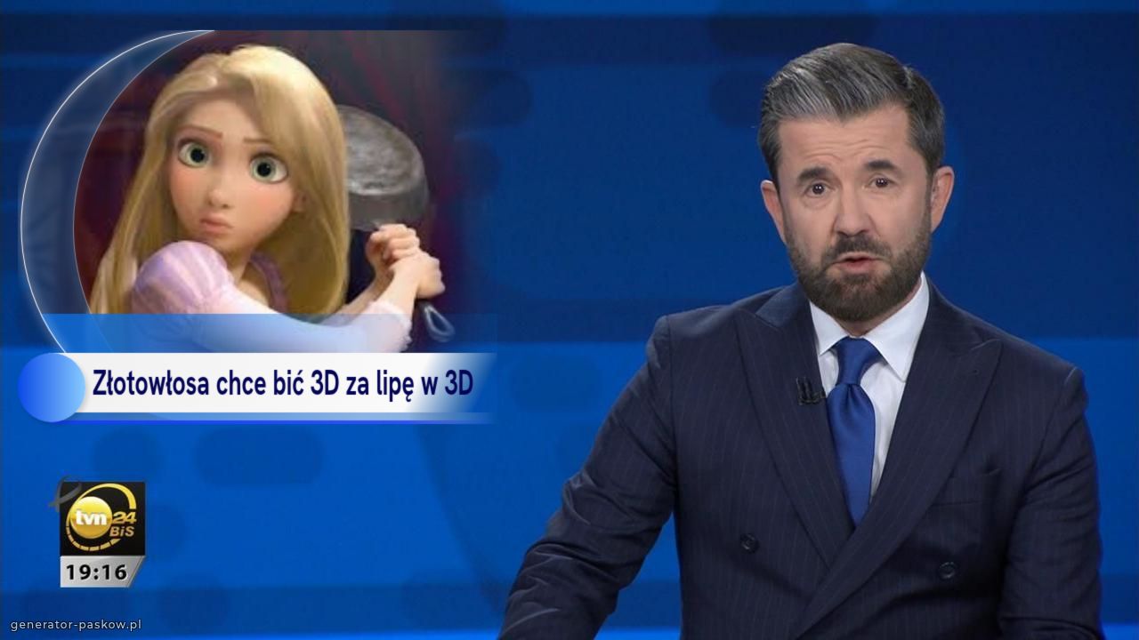 Złotowłosa chce bić 3D za lipę w 3D