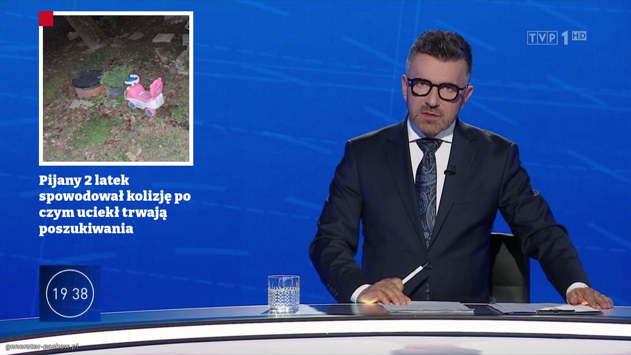 Pijany 2 latek spowodował kolizję po czym uciekł trwają poszukiwania