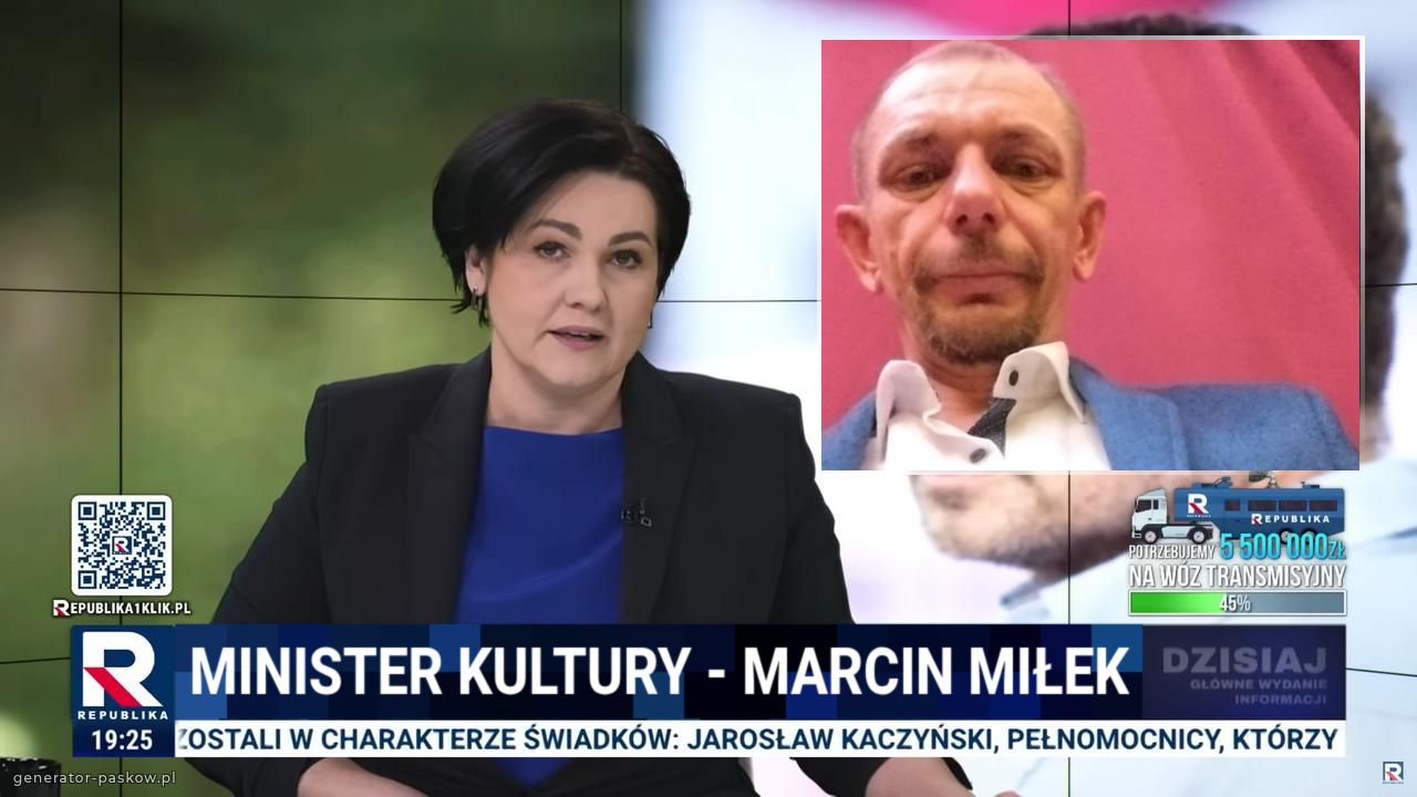Minister kultury - marcin miłek