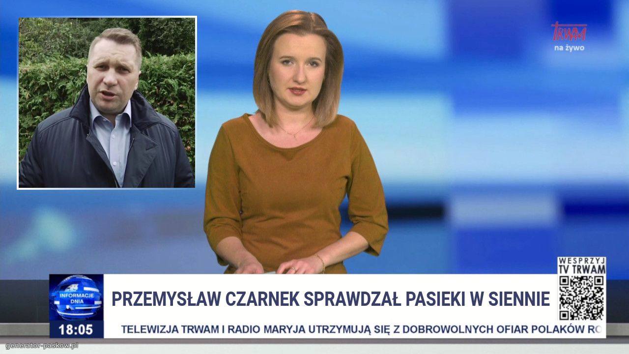 Przemysław czarnek sprawdzał pasieki w siennie
