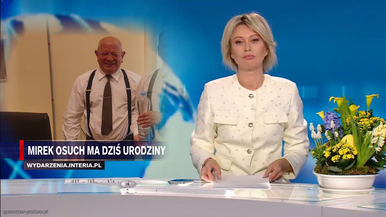Mirek Osuch ma dziś urodziny