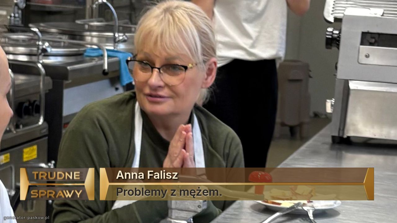 Anna Falisz
Problemy z mężem. 