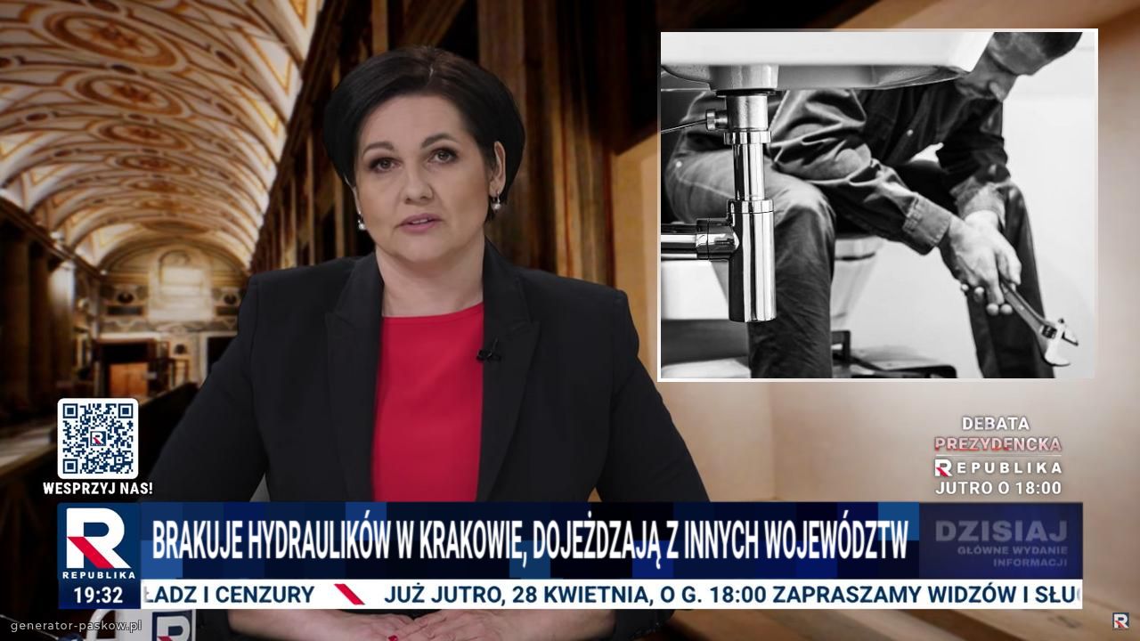 brakuje hydraulików w Krakowie, dojeżdzają z innych województw
