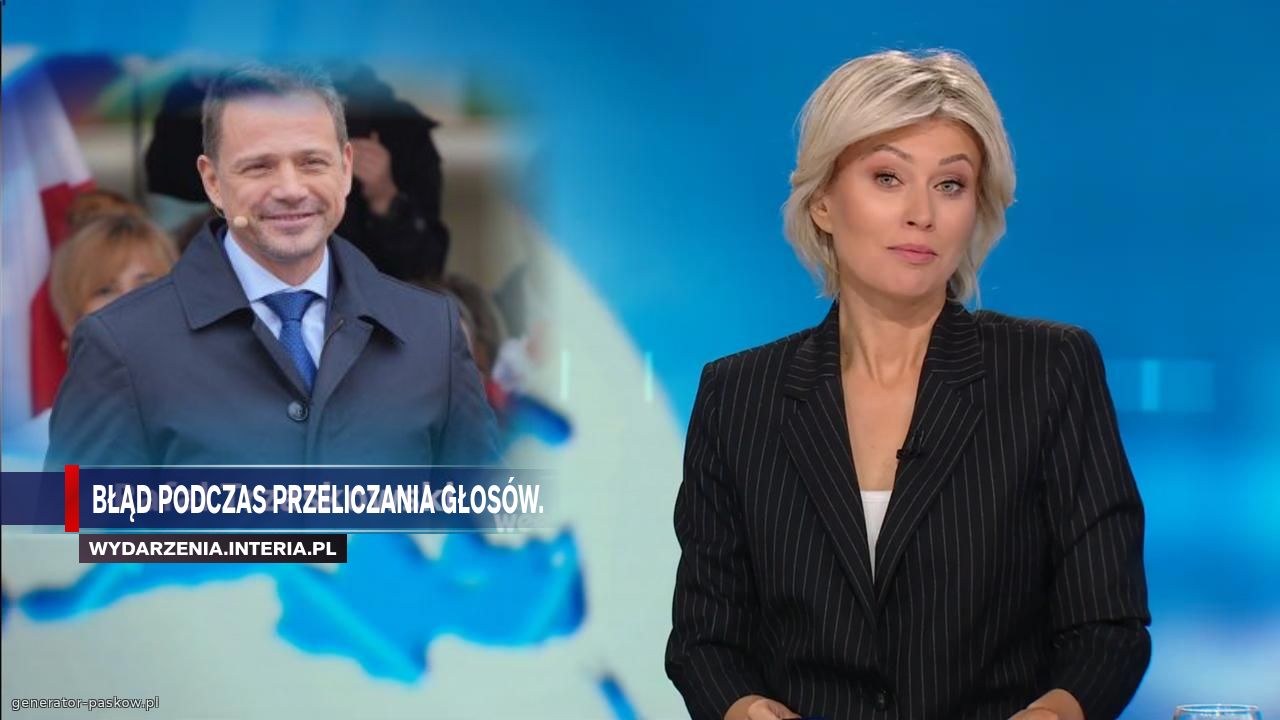 Błąd podczas przeliczania głosów. 
Rafał Trzaskowski zdobył 53,61% dzięki czemu  wygrał wybory. Dzisiaj o godzinie 5:23 komisja wyborcza ogłosiła że głosy zostały źle policzone. Już o godzinie 6:30 otrzymaliśmy wiarygodne informacje dotyczące wyników wyborów na prezydenta Rzeczypospolitej Polskiej.