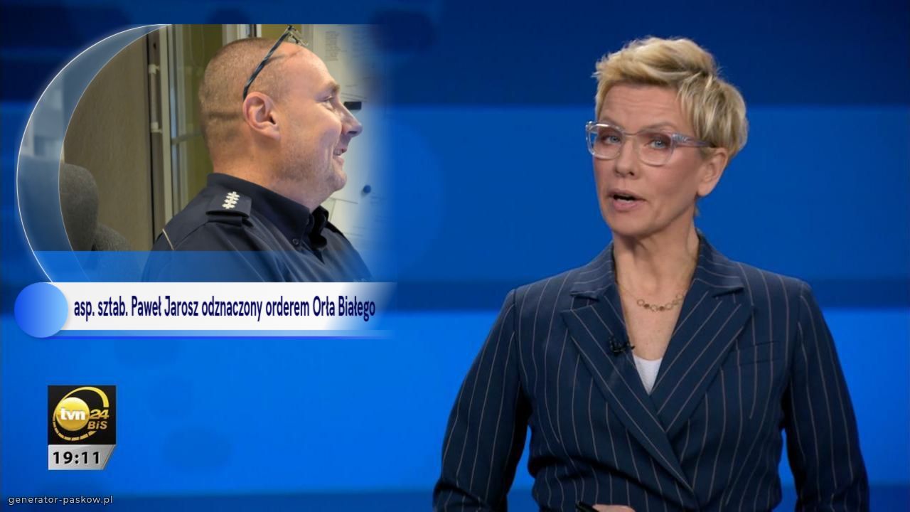 asp. sztab. Paweł Jarosz odznaczony orderem Orła Białego 