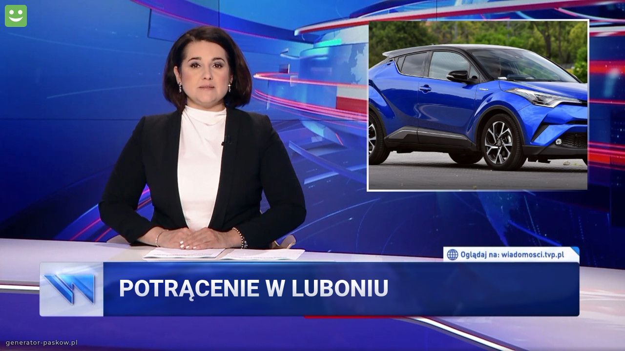 Potrącenie w luboniu