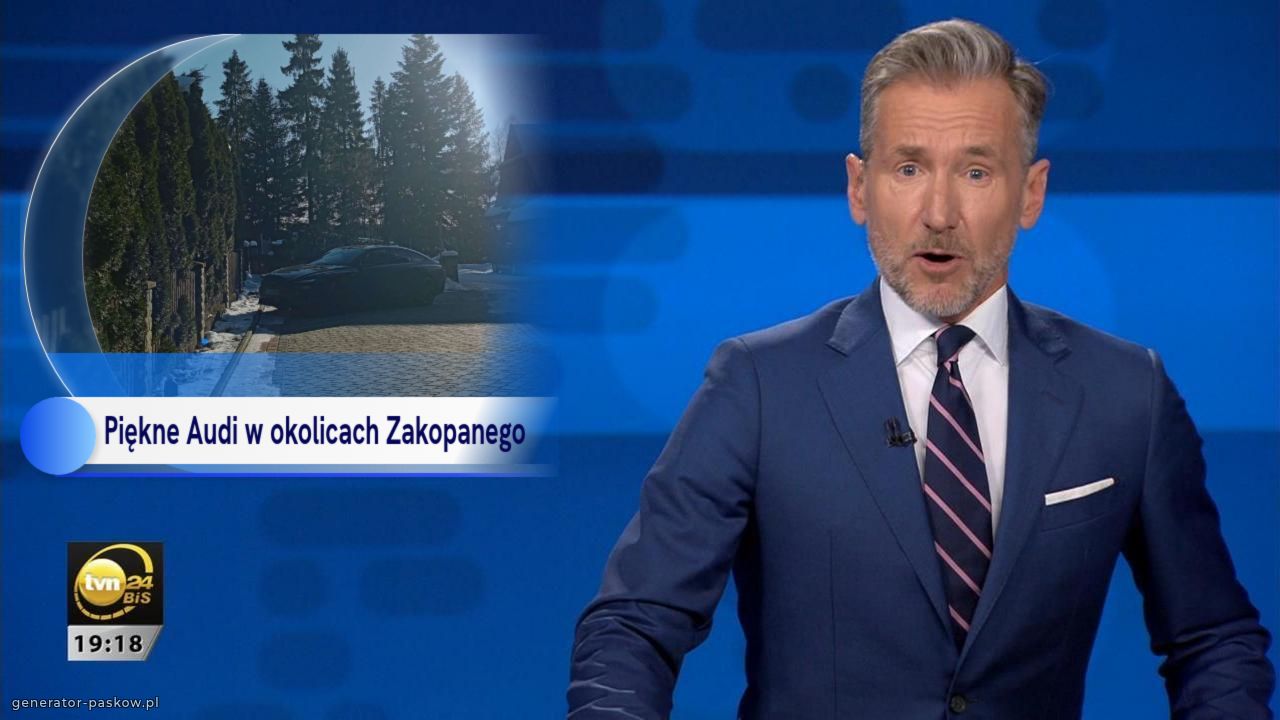 Piękne Audi w okolicach Zakopanego 