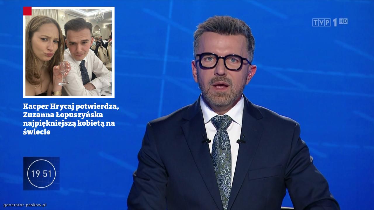 Kacper Hrycaj potwierdza, Zuzanna Łopuszyńska najpiękniejszą kobietą na świecie