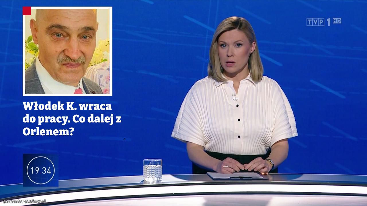 Włodek K. wraca do pracy. Co dalej z Orlenem? 