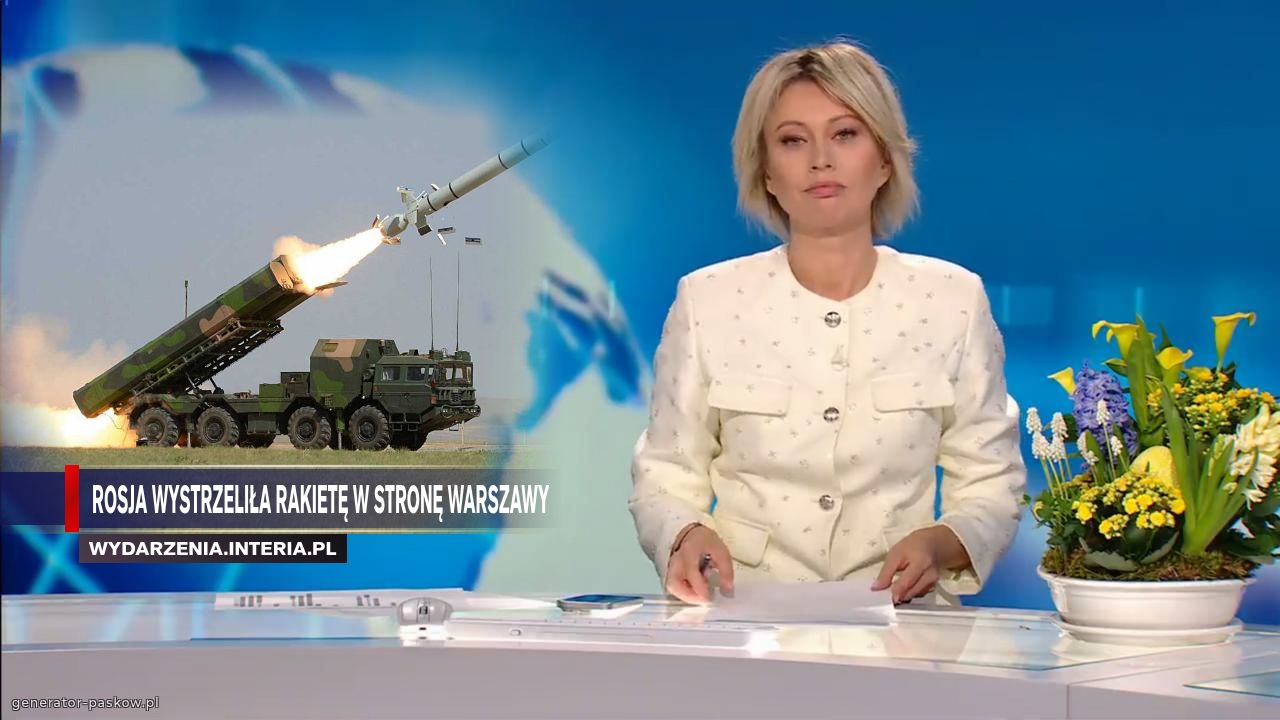 Rosja wystrzeliła rakietę w stronę Warszawy