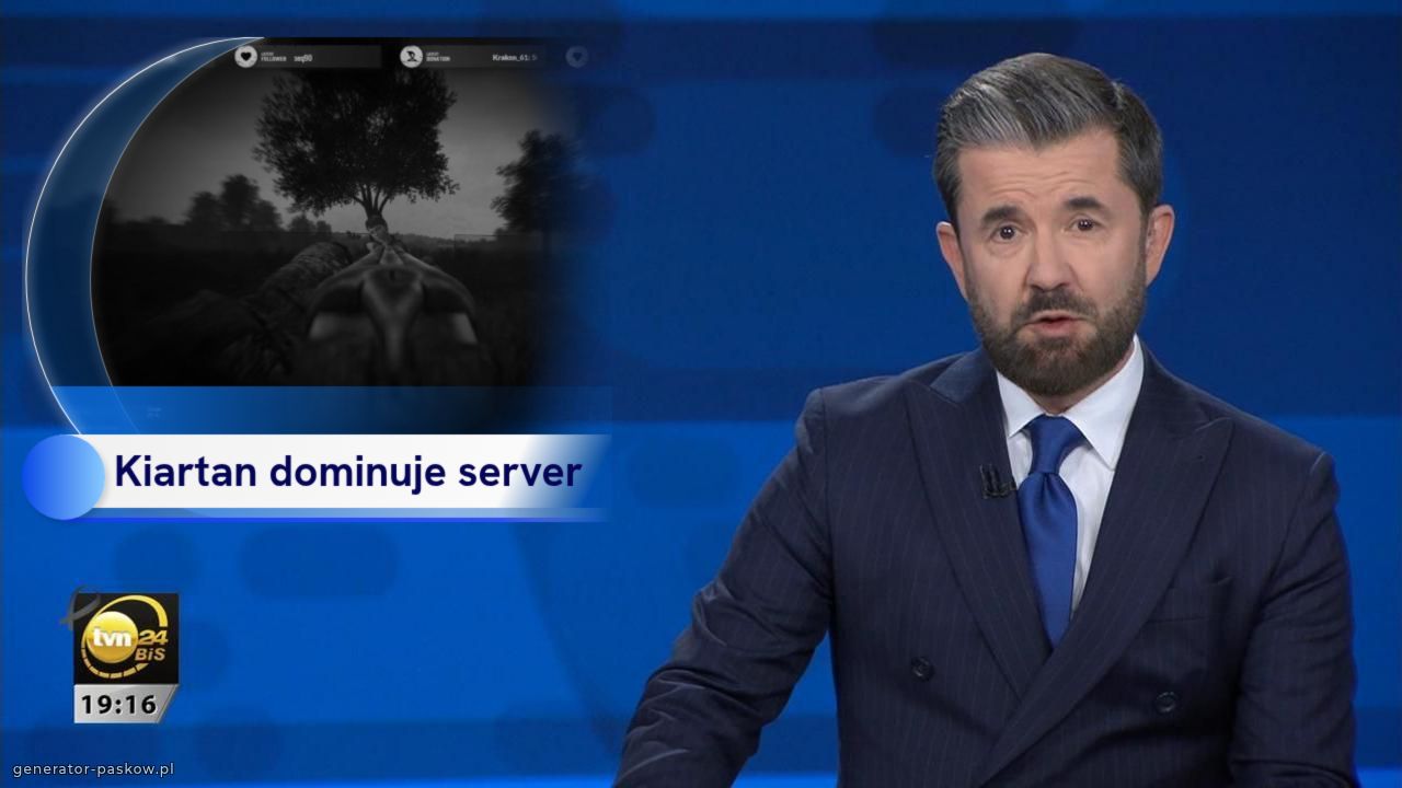 Kiartan dominuje server