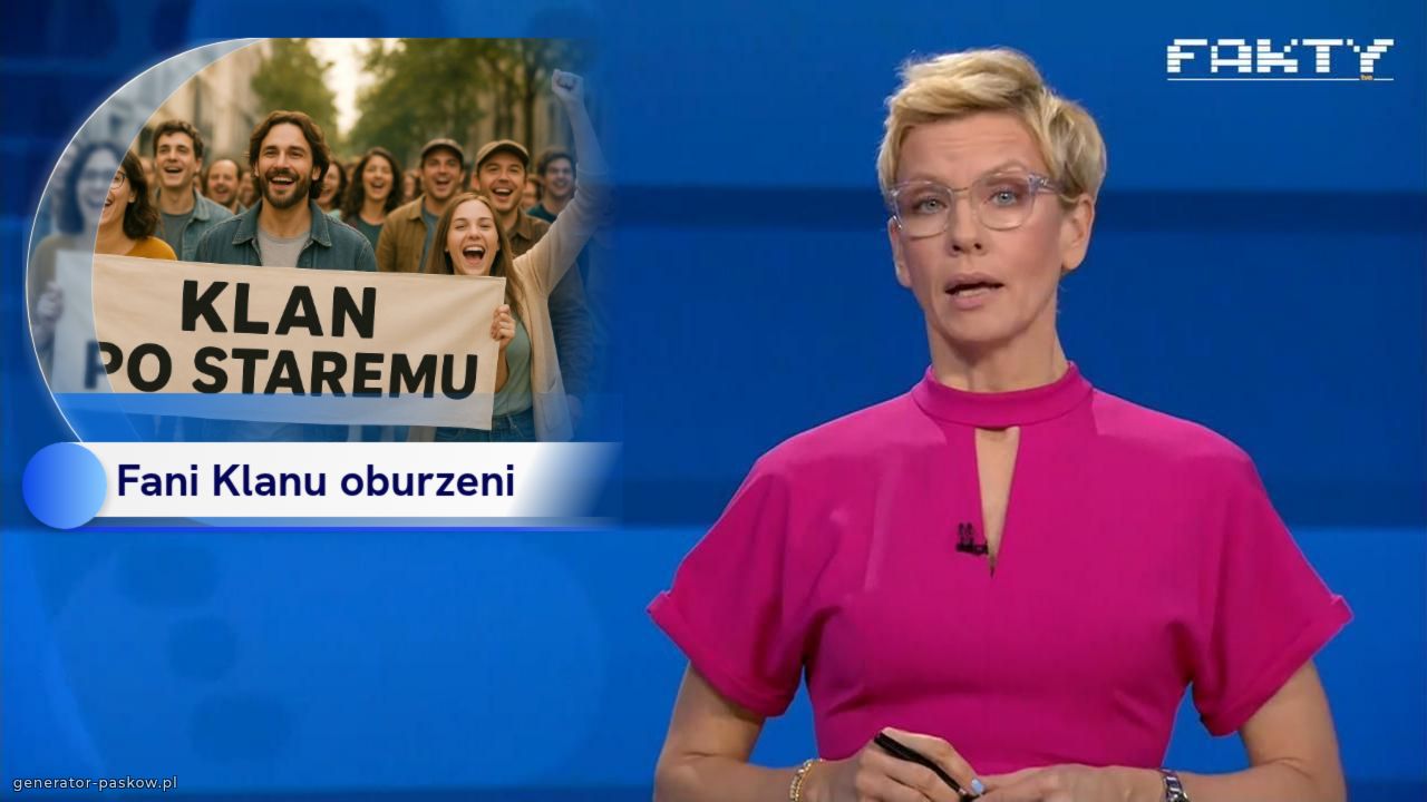 Fani Klanu oburzeni 