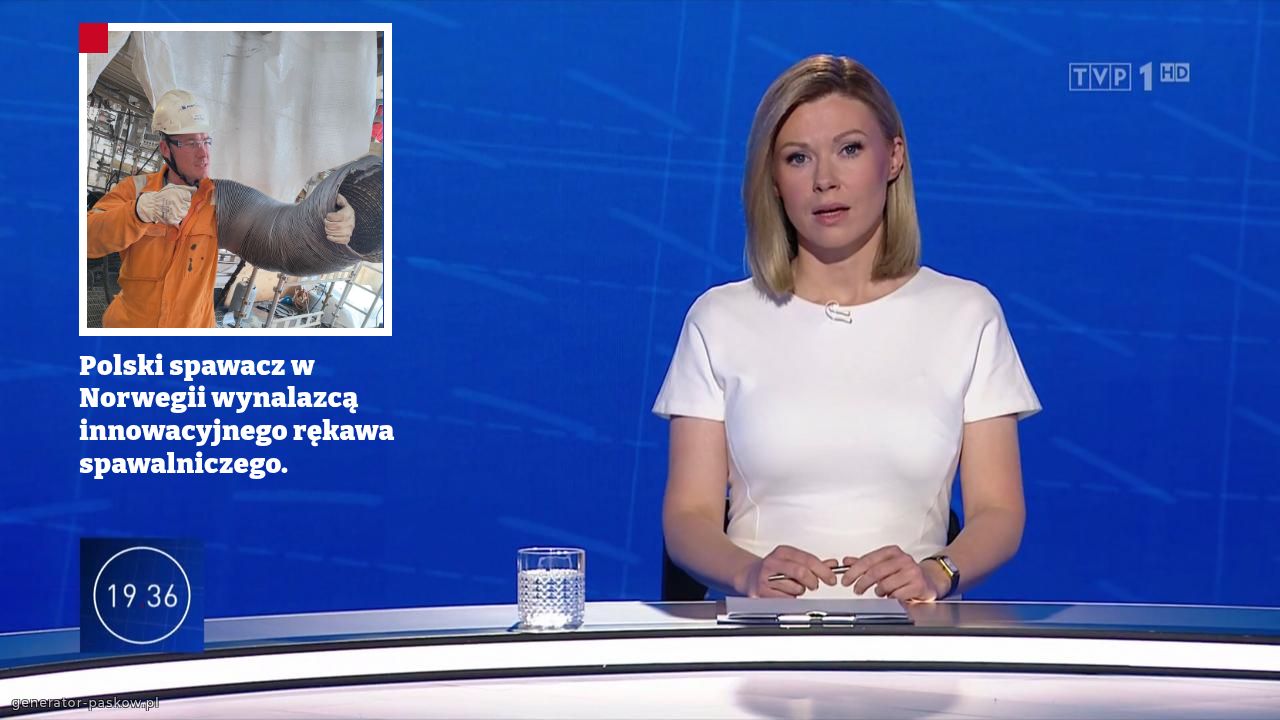Polski spawacz w Norwegii wynalazcą innowacyjnego rękawa spawalniczego.