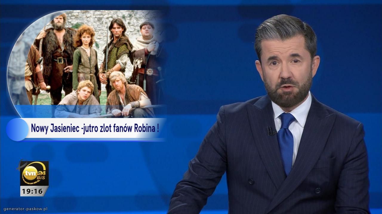 Nowy Jasieniec -jutro zlot fanów Robina !