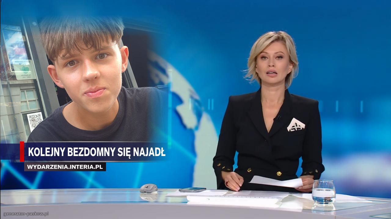 Kolejny bezdomny się najadł 