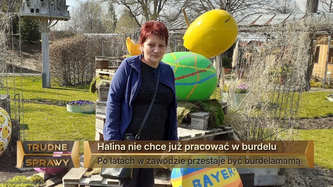 Halina nie chce już pracować w burdelu
Po latach w zawodzie przestaje być burdelamamą