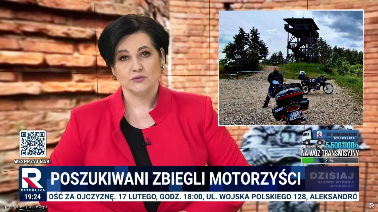 Poszukiwani zbiegli motorzyści